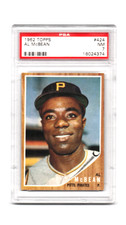 1962 TOPPS # 424 AL McBEAN(R),PIRATES-PSA 7+++++++VIVID BEAUTY !