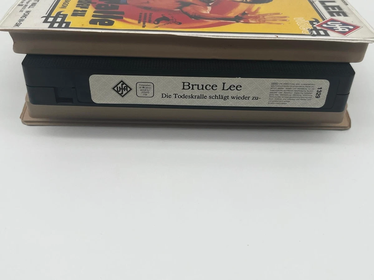 Bruce Lee Die Todeskralle schlägt wieder zu VHS 1981 UFA Erstauflage Großbox FSK