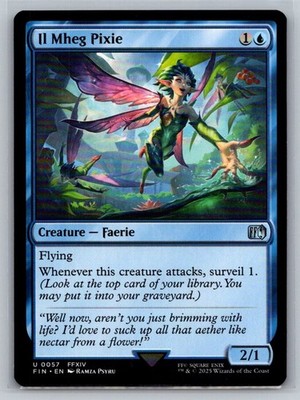 IL MHEG PIXIE FINAL FANTASY 57 UNCOMMON MAGIC: THE GATHERING - NM/M