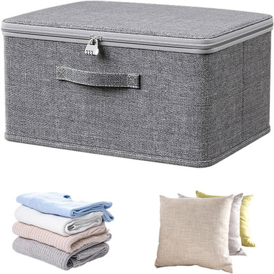 Abschließbare Box,Aufbewahrungsbox mit Zahlenschloss,Aufbewahrungsbox mit Deckel