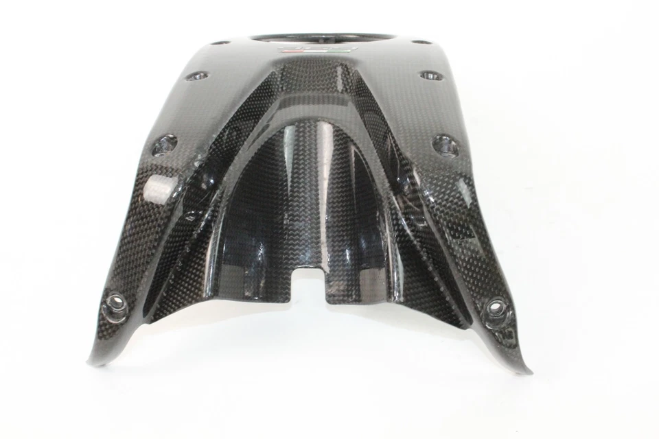 2011 11 Ducati Monster 696 Carbon Fiber Gas Tank Trim Gas Cap Cover - Imagem 4 de 4