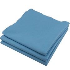 DGBRSM 3pcs Guitar Cleaning Cloth, Violin Microfiber Blue