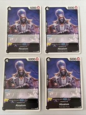 X4 ABSALOM OP15-079 ONE PIECE NM/M-LP