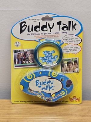 Sealed 2010 Buddy Talk Clip-it & Go! Portable Card Game By Around The Table