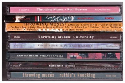 8 CD lot Throwing Muses KRISTIN HERSH 50 Foot Wave Golden Ocean Ruthies Knocking
