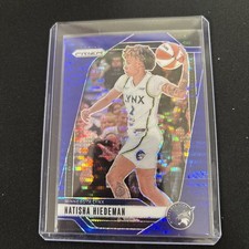 2024 Panini Prizm WNBA Natisha Hiedeman Blue Prizms #/199 #18 - Minnesota Lynx
