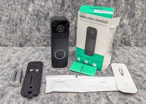 Blink Video Doorbell (Newest Model) Head-to-toe HD view - READ