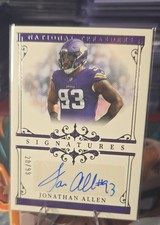 2025 Panini National Treasures - Signatures Jonathan Allen #SIG-JAN /99 (AU)