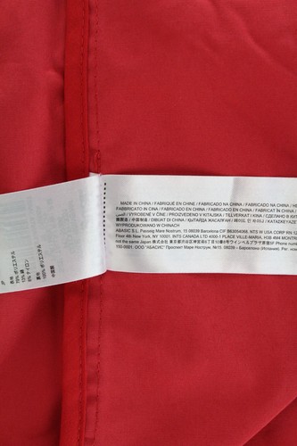 Desigual EU38 Mujer Chaqueta Delphine Floral Rojo Largo Medio Gabardina Estilo - Imagen 9 de 10