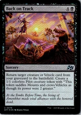 Back on Track U Aetherdrift 76 FOIL Near Mint