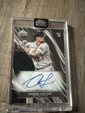 2024 Topps Chrome Black - Autographs Andre Lipcius #CBA-AL (AU, RC)