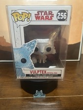 Funko Pop! Star Wars Vulptex (Crystal Fox) #256 Vinyl Bobblehead W/ Protector