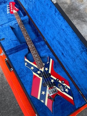 FERNANDES シャチ Fernandes Wb-95Y Yoshito Onda Model Genuine Hard Case Warlock Bass