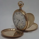 ANTIQUE 1902 ELGIN POCKET WATCH GRADE 241 16S 17J w/ J. BOSS 25 YEAR 14K GF CASE