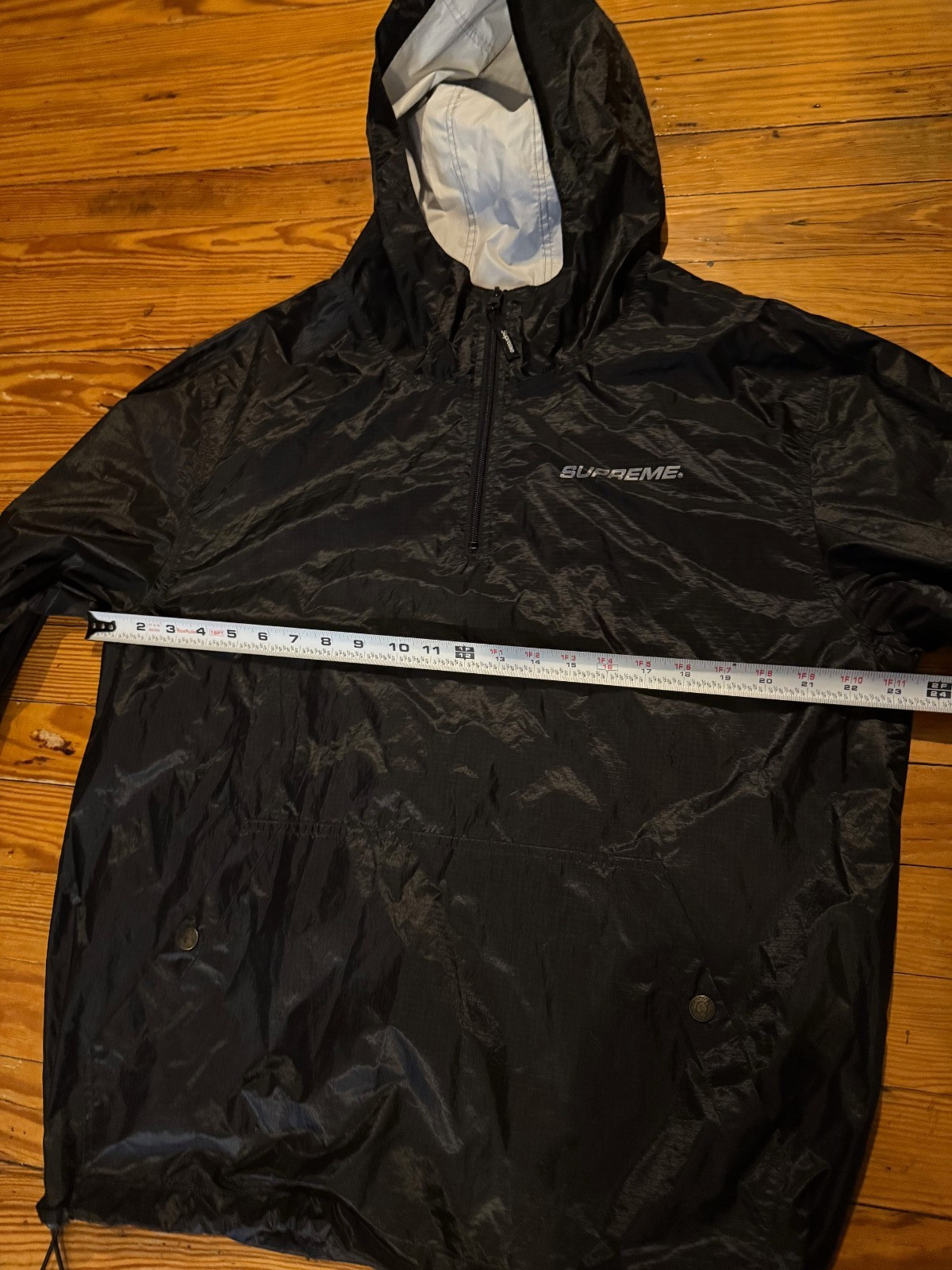 Supreme Packable Ripstop Pullover Windbreaker 3m … - image 11