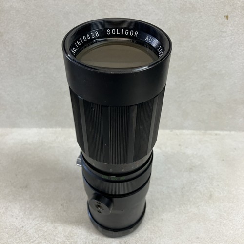 SOLIGOR AUTO- ZOOM 1 : 4.5 f: 90mm ~ 230mm No. 1670438 JAPAN 