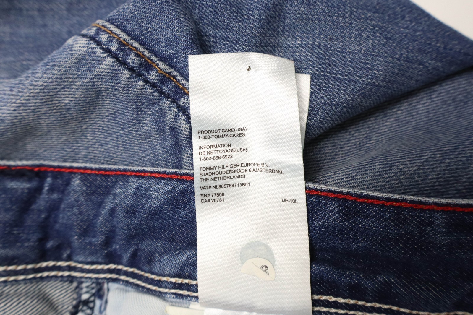 TOMMY HILFIGER Scanton Peb Penrose Blue Jeans Men's W30/L32 Faded Zip Fly Slim thumbnail 6