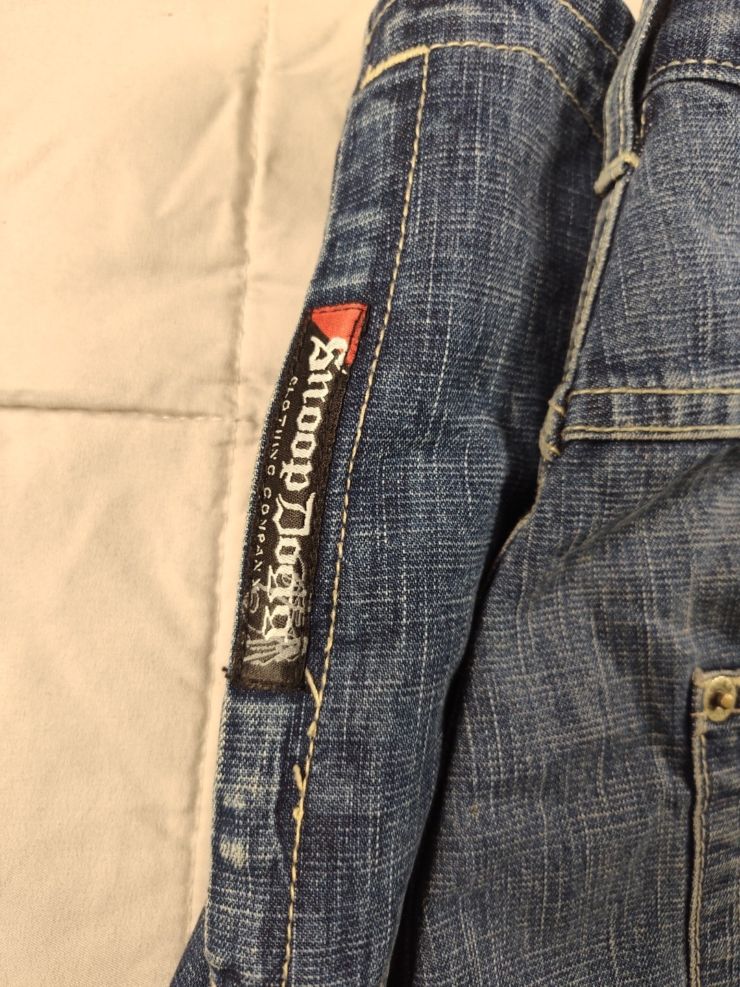 Vintage Snoop Dogg Clothing Shorts Mens 38 Jeans Baggy Skater Streetwear 90s Y2K image 4