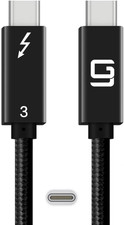 Thunderbolt 3 Cable USB C to C Super Speed, 40Gbps Data Transfer  4K Video Outp