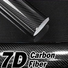 7D Carbon Fiber Interior Car Trim Strip and PU Leather Gap Filler DIY Sticker