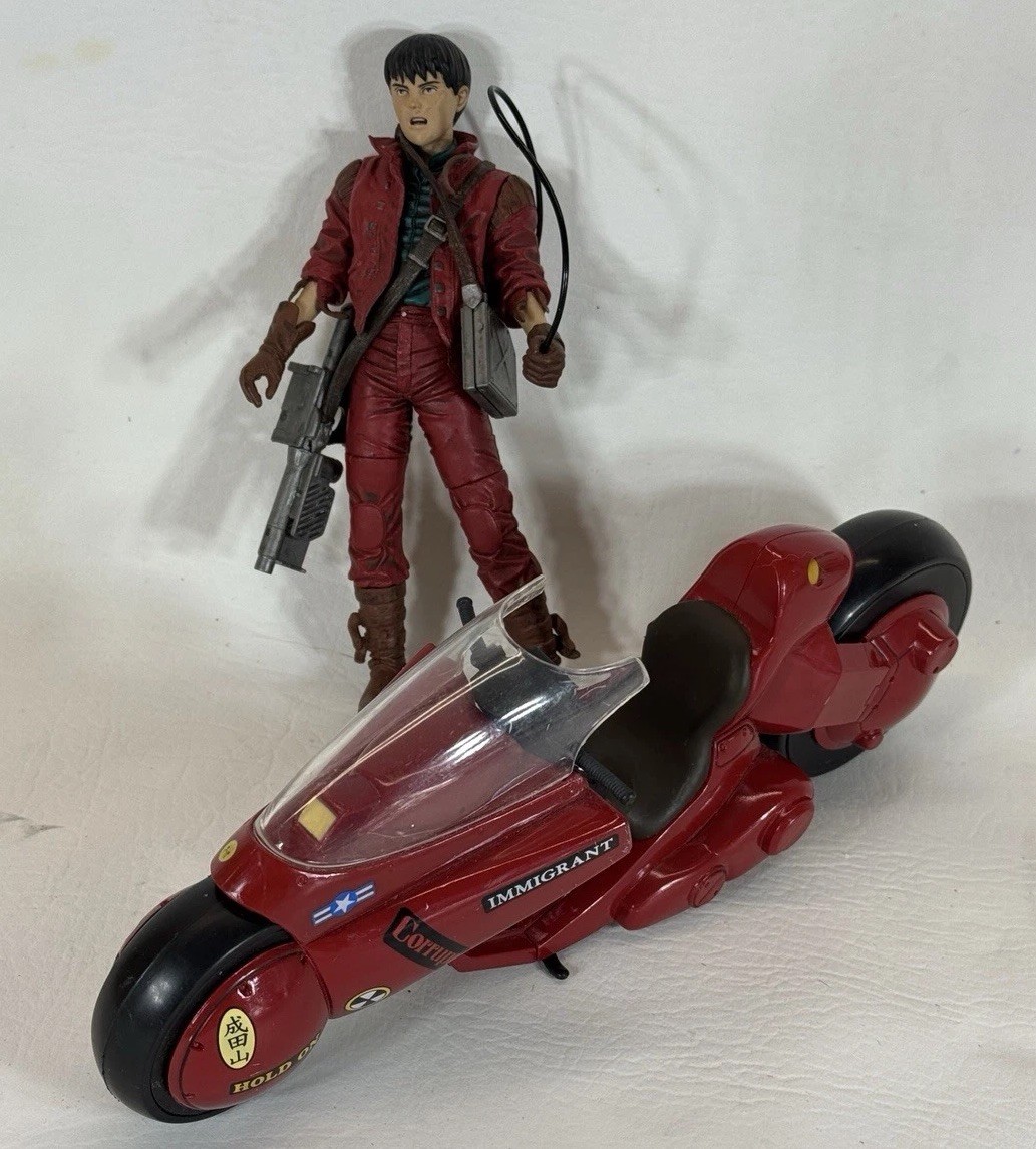 McFarlane Toys Akira Kaneda Figure & Motorcycle with Fuel Tank
