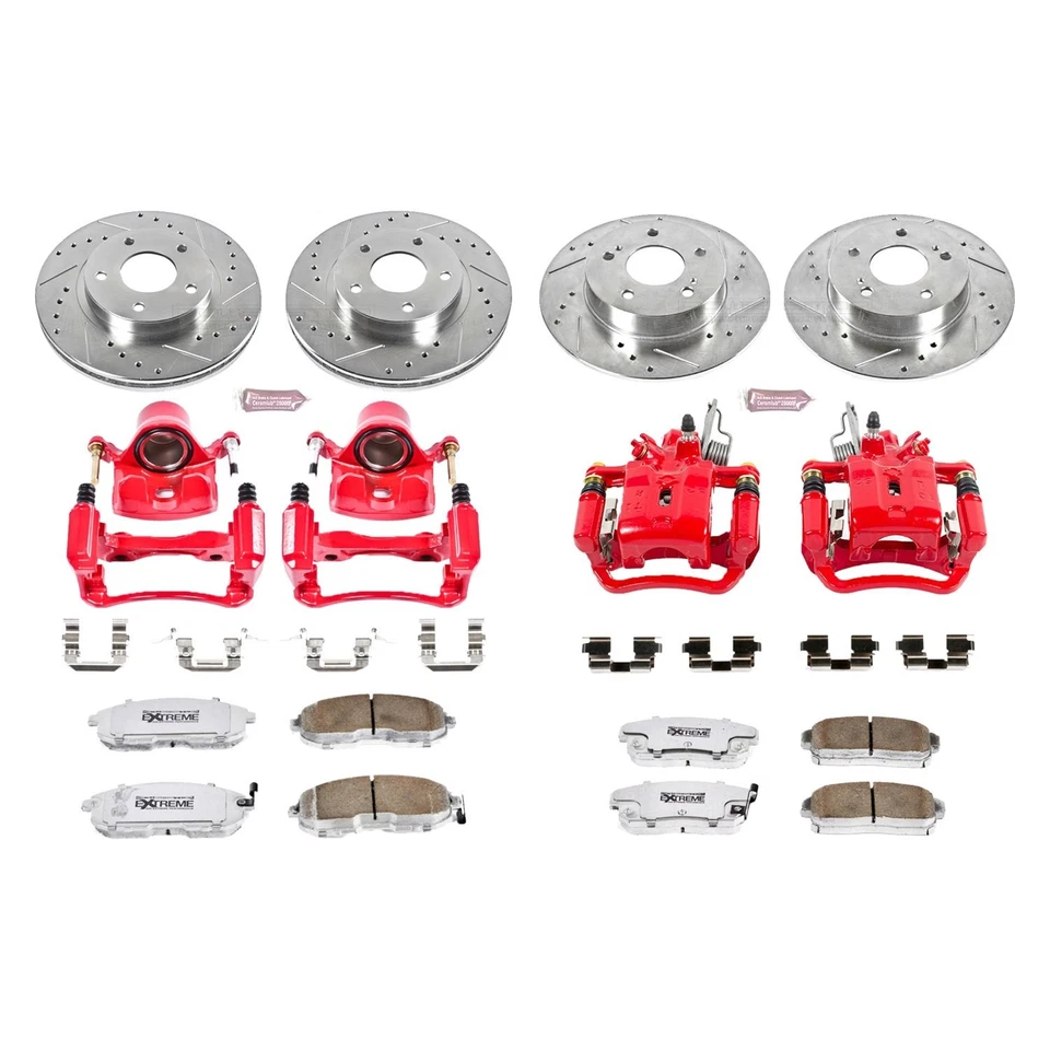 PowerStop KC2703-26 Brake Kit For Infiniti I30 2001 Front Rear — 第 2/4 张图片