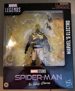 Figurine Electro Spider-Man No Way Home - Marvel Legends 15cm - Jouet Collection