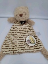 Disney Baby Kid Preferred Winnie the Pooh Lovey Security Blanket Plush Toy 14"