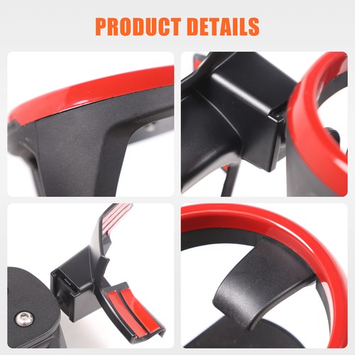Soporte para bebidas con anillo rojo para tablero de instrumentos para Toyota GR Supra 2019+ - Imagen 9 de 24