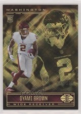 2021 Panini Illusions Trophy Collection Yellow Diamond /249 Dyami Brown #81 n0c