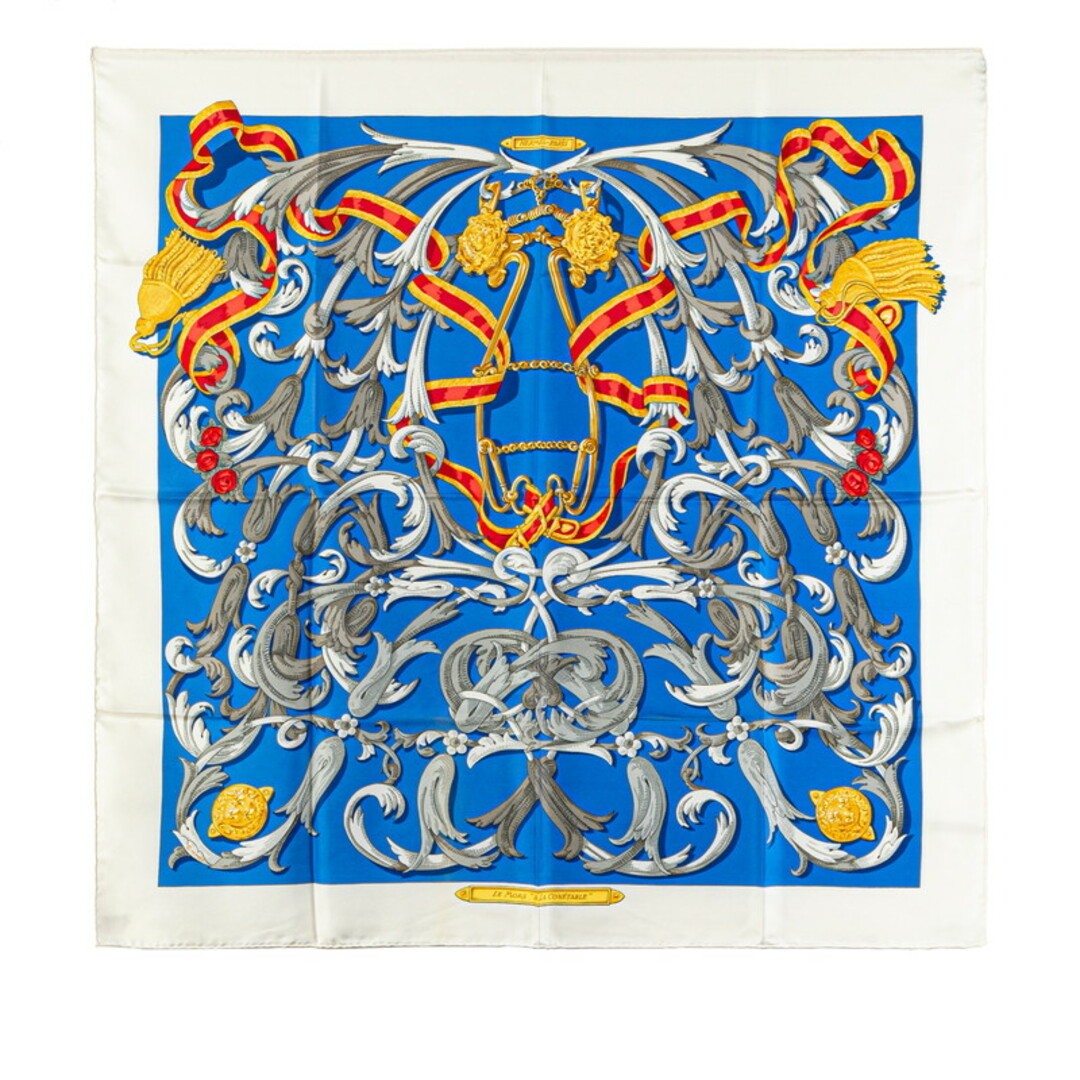 Hermes Carre90 Le Mors A La Conetable Elegant Scarf Silk Women'S 1-0209689