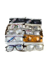 Lot of 10 Vintage Eyeglasses Frames NOS Designer Mix Resellers New Old Stock B13