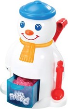 Mr Frosty The Ice Crunchy Maker, Retro Plastic Snowman Shaped Toy Machine... 