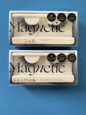 Velour Magnetic Eyelashes - Opposites Attract - Reusable - New in Box - 2 Boxes