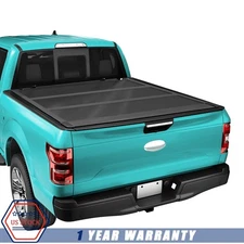 Low Profile Hard Tri Fold Tonneau 5.8FT Cover For Chevrolet/GMC 1500 2019-2024