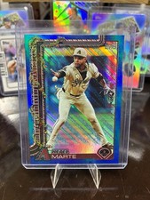 2025 Topps Holiday - Ketel Marte #H43 Holiday Blue Metallic Glitter