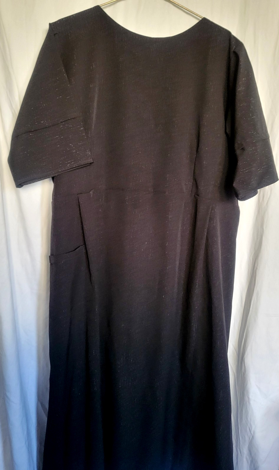 amish black dress Handmade Amish/Mennonite plain L/XL sparkle bl… The classic little black modern aesthetic Size:XS/S 80% viscose