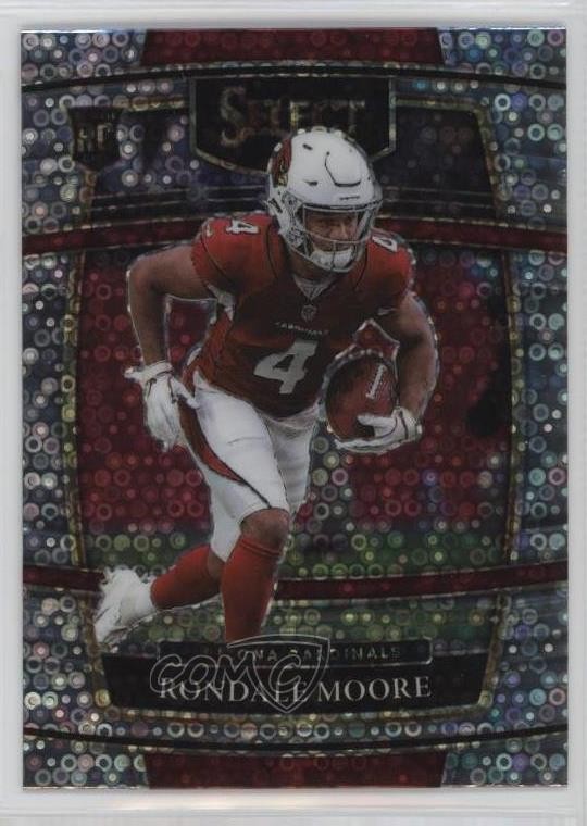2021 Panini Select Concourse Disco Prizm Rondale Moore #58 7l6