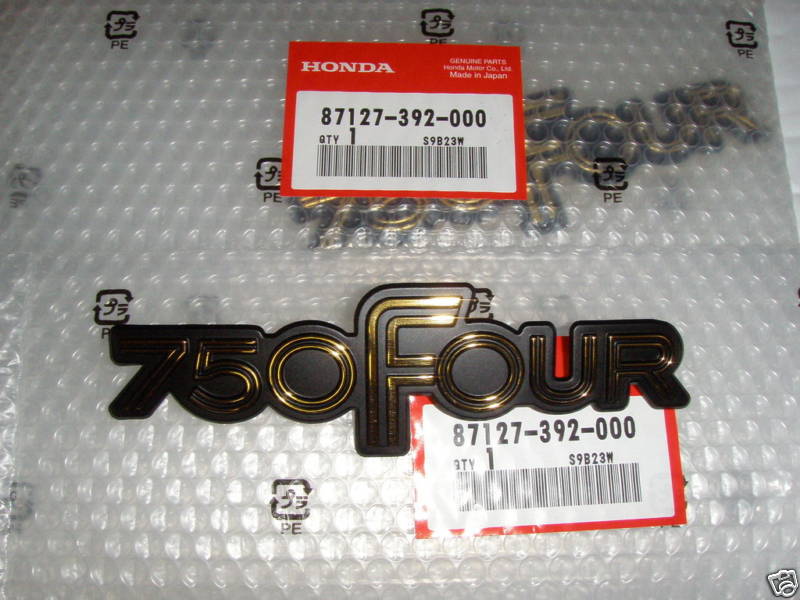 Purchase New Left Side Cover Emblems 1970-1972 CB750 K1-K2 OEM Honda Badges #E96 In Everett - Foto 2