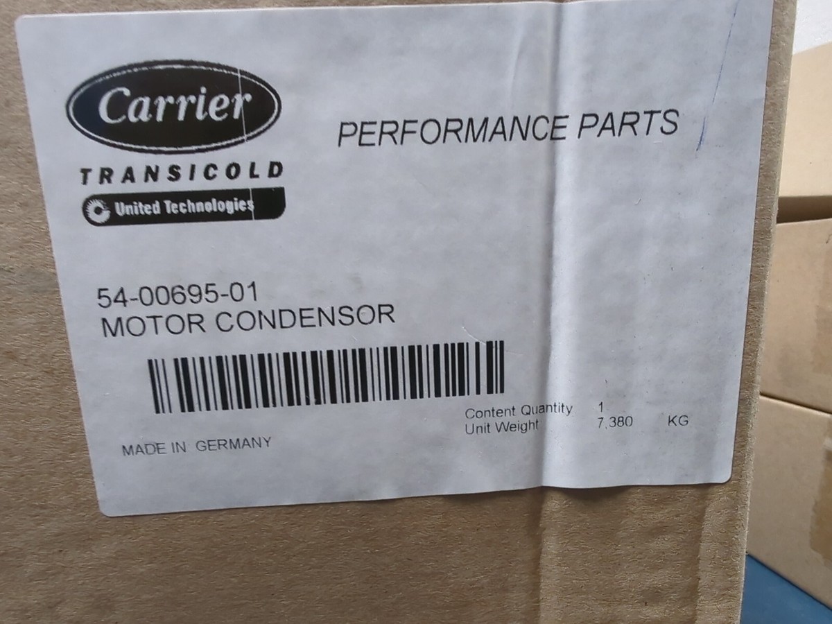 54-00695-01 CARRIER TRANSICOLD MOTOR CONDENSOR | eBay