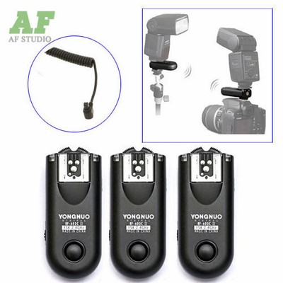 Yongnuo RF 603C II de flash inal/ámbrico remoto disparador C3 para Canon 5D 1D 50D