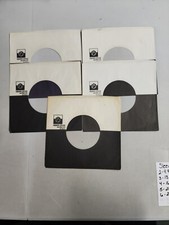 45 RPM 7" RECORD SLEEVES CO. SLEEVE 5 PACK SEE PHOTOS - Private Stock SLV147
