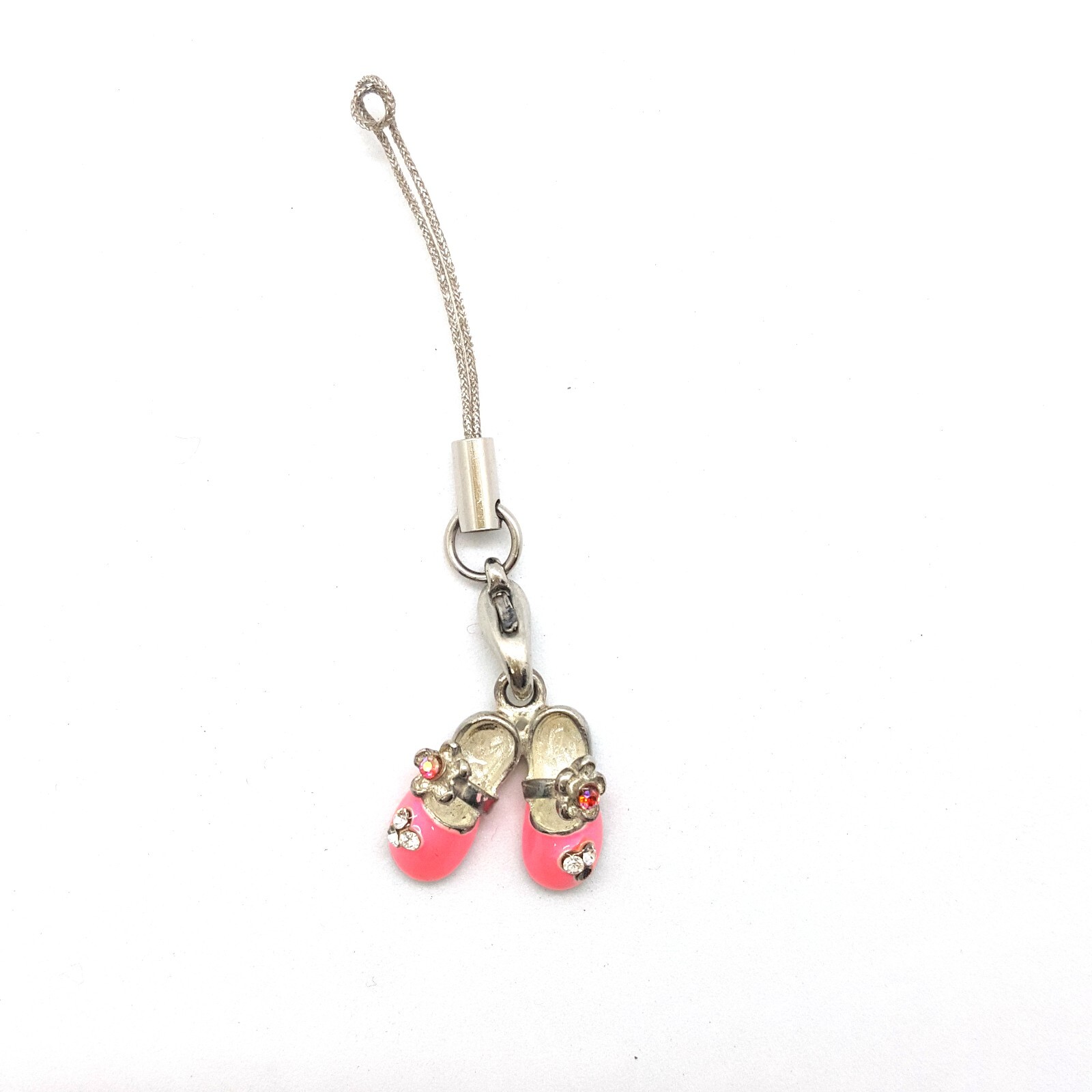 Accessory Key rings Crystals Vintage Rare 2 styles or Silver hearts clothing pin