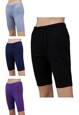 CHEX Baumwolle Lycra Shorts 95%/5% Mix Damen Krawatte Radfahren Fitness Laufen