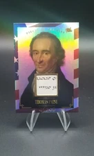 2023 Pieces of The Past Premium Edition Thomas Paine Flag Relic 45/45 EBAY 1/1!