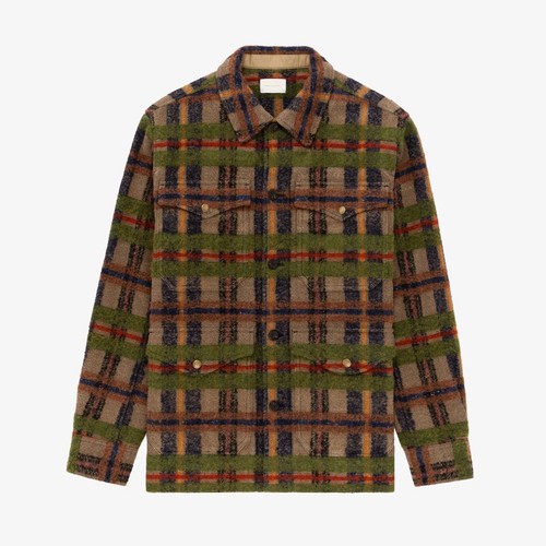Aime Leon Dore Woven Plaid Overshirt 