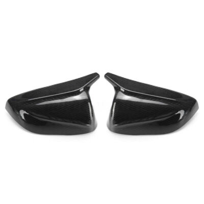 Carbon Fiber For Infiniti Q60 QX30 Q50 Q70 Exterior Side Mirror Covers Replace