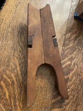 Antique Wood Boot Jack/foldable/Travel/12”