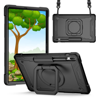 Tablet Case Shockproof Stand Cover For Samsung Galaxy Tab S7 FE S8 Plus 11 12.4''