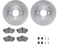 For 1993-1998 Volkswagen Golf Brake Pad and Rotor Kit Dynamic Friction 53557TQ
